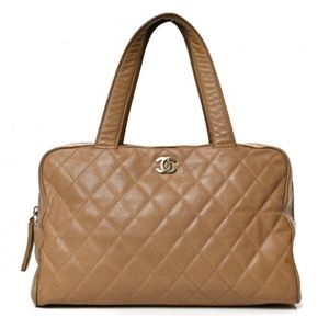 CHANEL Caviar Quilted Bowler